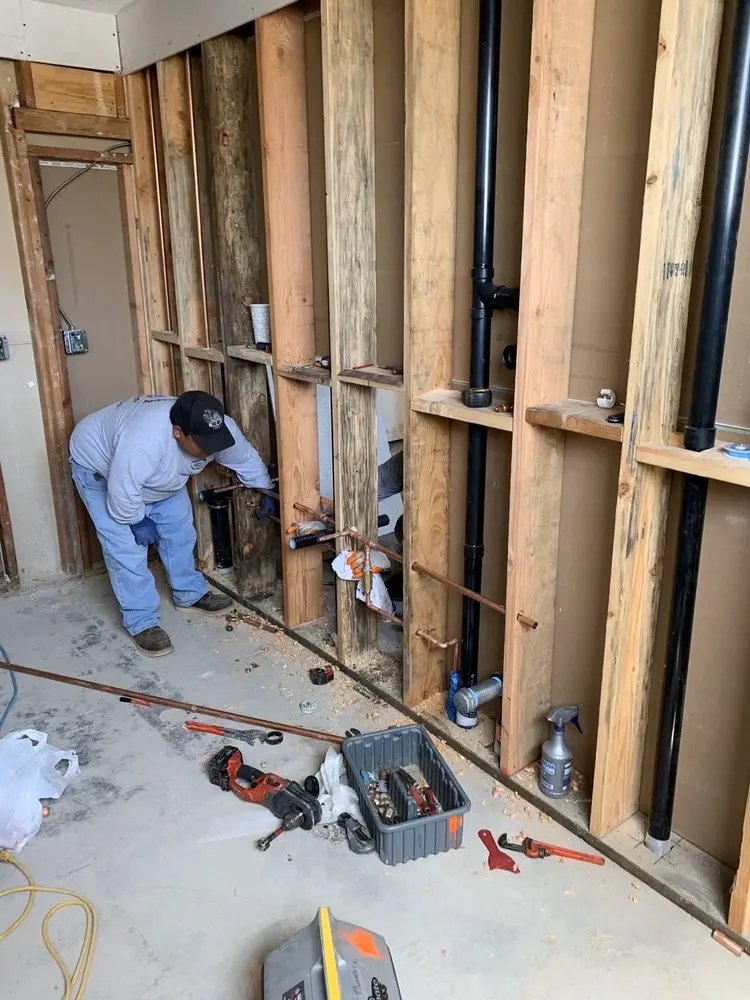 Commercial rough-in plumbing for Gas Line Repair in Harrison Park